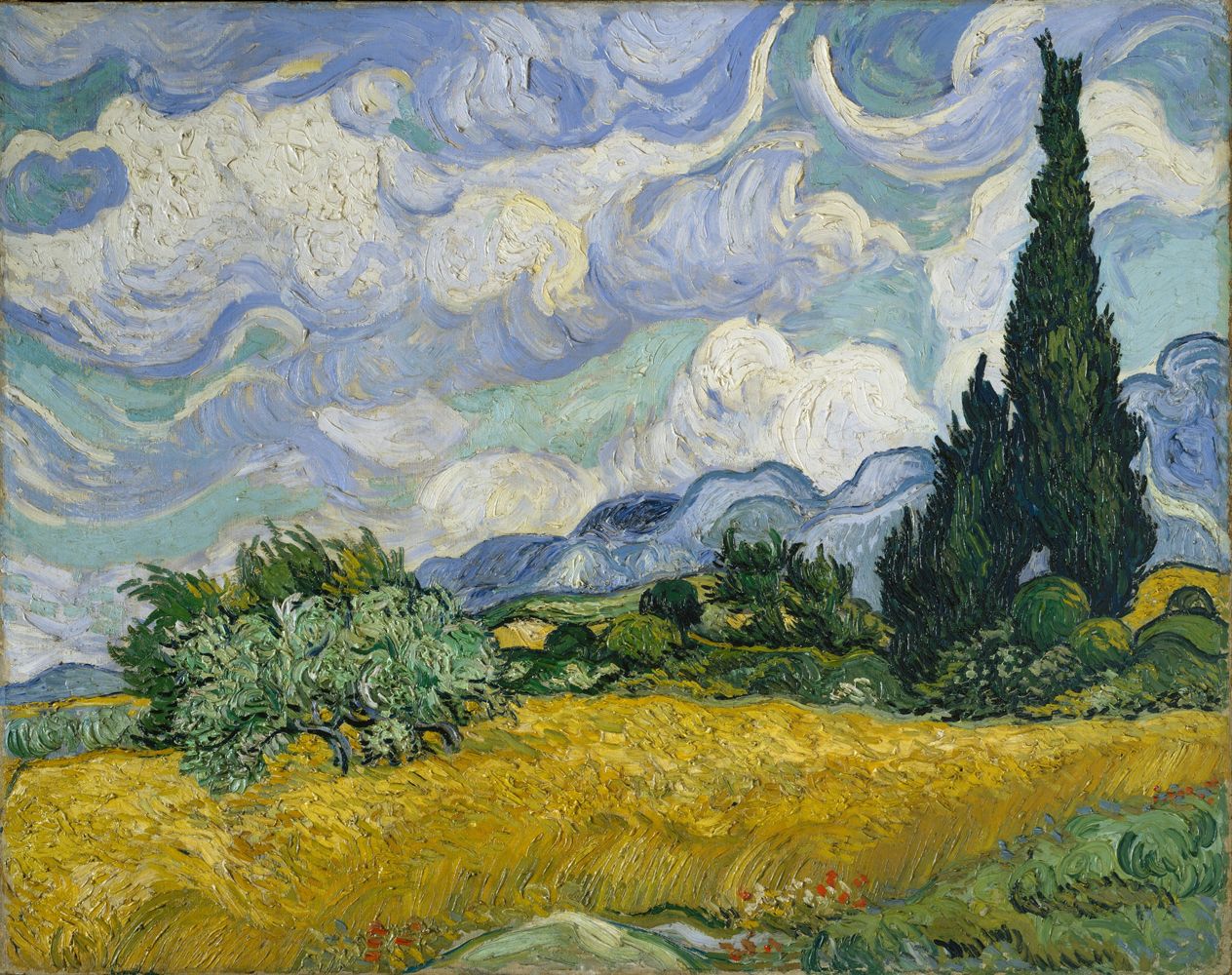 Van Gogh Wheat Field with Cypresses DT1567 Met.jpg